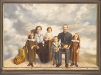 Nr. 141, Meine himmlische Familie, 60 x 80 cm, Ewa Kwasniewska, 2004